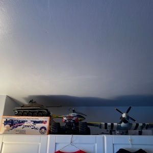 Remote control car plane tank